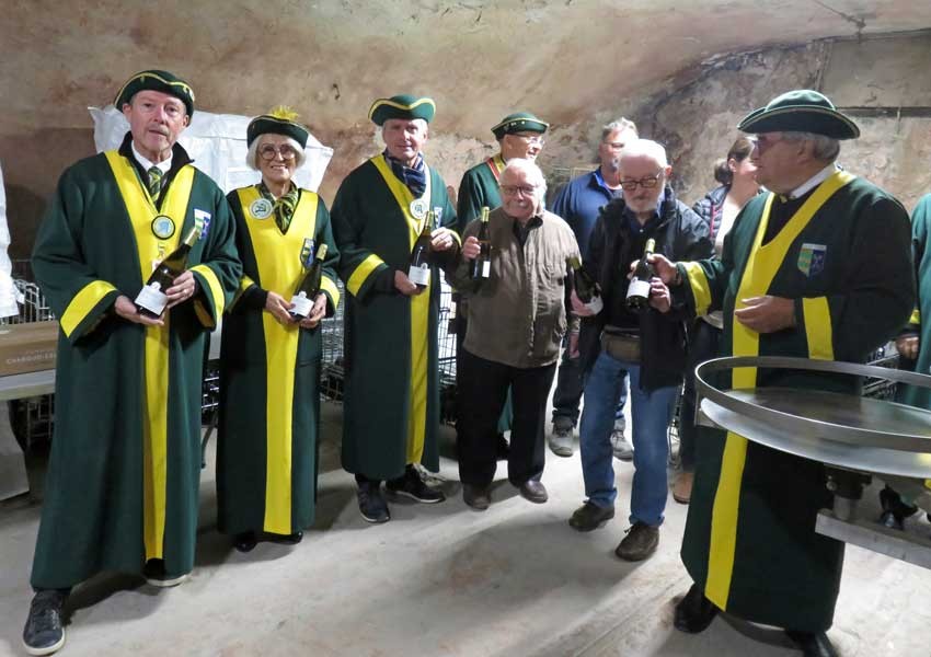 Visite sur le domaine Chaboud cellier 1