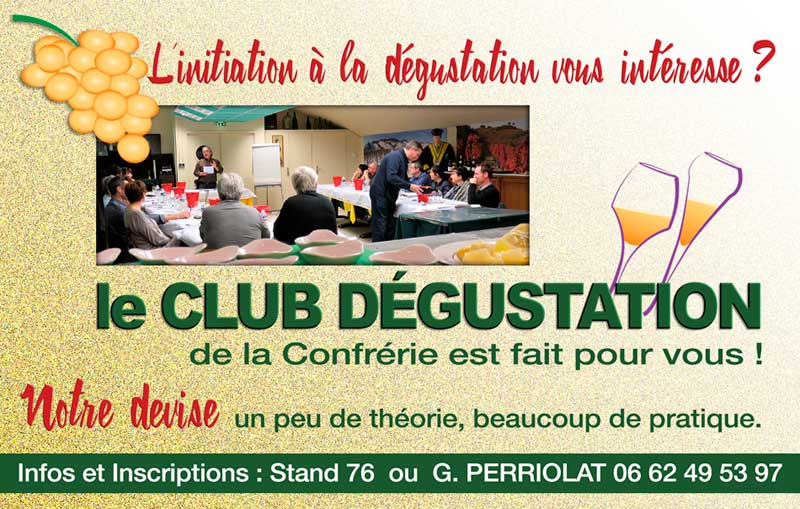 Le Club dégustation